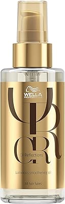 Huile de traitement lissante lumineuse wella professional reflections - 30 ml