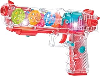 Pistolet jouet lumineux artcreativity pour enfants, pistolets jouets pour garçons avec engrenages mobiles, effets led et musique, piles incluses, pistolets jouets interactifs à led pour enfants, excellente idée de cadeau, jouets lumineux pour enfants. Des économies garanties sur chaque commande avec Diaytar