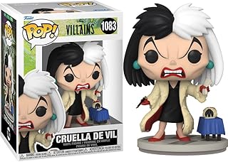 Figurine funko pop! villains - disney cruella de vil : figurine en vinyle