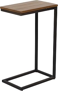 Table d'appoint de canapé ava designs | en forme de c pour salon