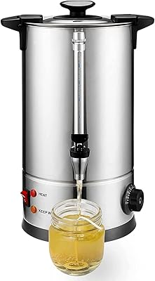 Machine à fondre la cire électrique wdly, grande capacité 8 litres, avec contrôle
