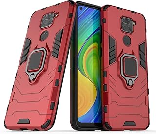 Compatible avec la coque xiaomi mi redmi note 9, anneau métallique
