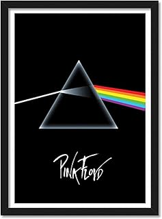 Affiche en verre acrylique encadrée good hope pink floyd pour chambre et bureau