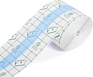 Ruban adhésif flexible transparent et imperméable pour le suivi du tatouage