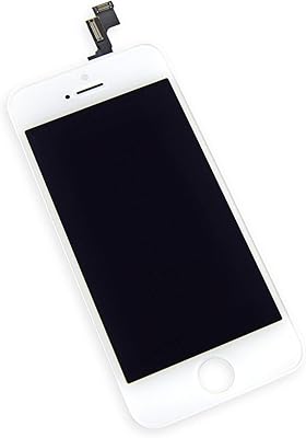 Ensemble numériseur d'écran tactile lcd de remplacement pour téléphone (iphone 5s/se, blanc)