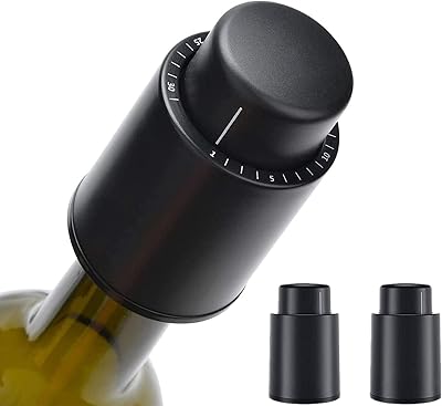 Bouchons de bouteille de vin réutilisables amateurs, bouchon de boisson sous vide
