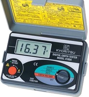 Testeur de terre numérique kyoritsu avec étui souple kew4105a