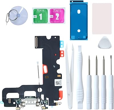 Remplacement du port de charge luzop iphone 7, connecteur dock, jeu de câbles
