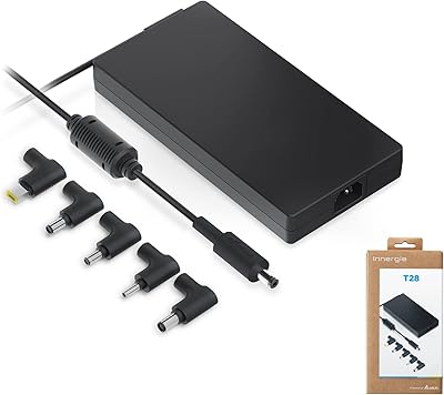 Chargeur d'ordinateur portable energy gaming t28 280 w adaptateur secteur universel compatible