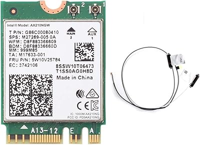 Tel daikimi ax210ngw 6e 802.11ac ax carte réseau wifi bluetooth 5.3 m.2