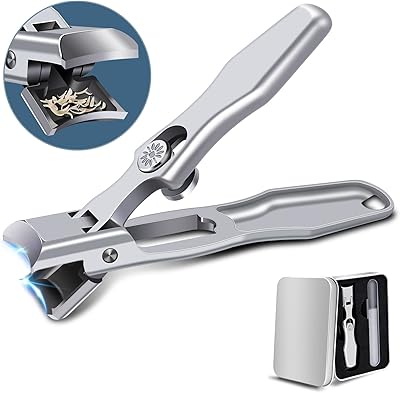 Coupe-ongles épais pour hommes, coupe-ongles professionnel extra large et robuste pour personnes âgées, mâchoire large en acier inoxydable, coupe-ongles à long manche avec lime à ongles. Faites des économies avec Diaytar, le leader du e-commerce discount au Sénégal
