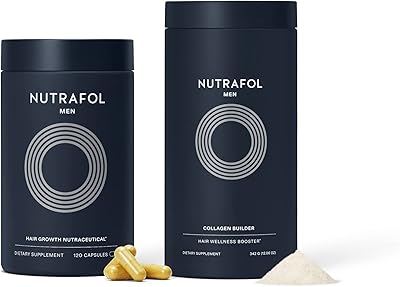 Supplément capillaire cliniquement efficace pour hommes nutrafol et mélange de collagène formulé