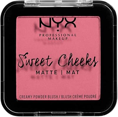 Nyx professional makeup blush crème mat sweet cheeks, rose & play 08