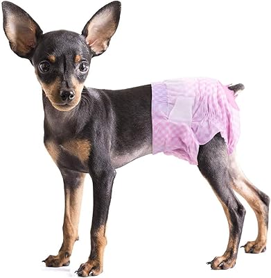 Couches jetables dono pet pour chiens femelles et chiens coussinets pipi doux super