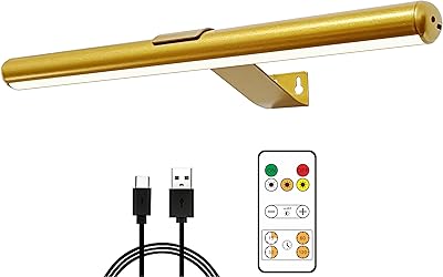 Lampe d'art sans fil de 16 pouces, lampe d'art à piles rechargeable