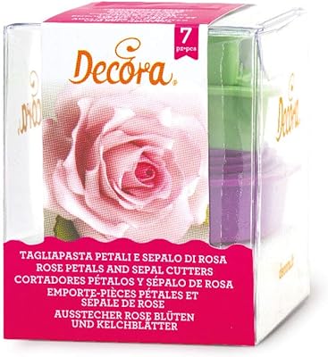 Ensemble d'outils de coupe rose 7 pièces