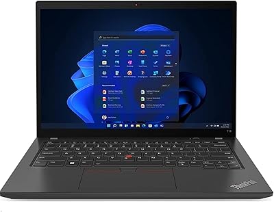 Ordinateur portable lenovo thinkpad t14 3e génération 2023 avec écran tactile fhd