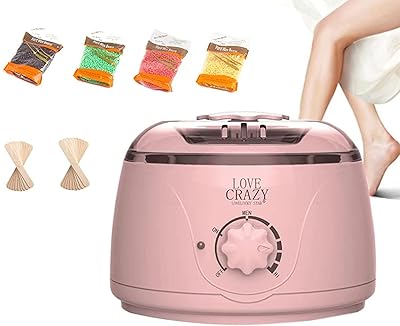 Ensemble chauffe-cire semi-épilation, kit d'épilation pour chauffe-cire, fondants de cire, grains de cire