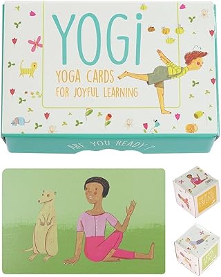 Yogi fan - jeu de cartes de yoga pour enfants avec illustrations, poèmes