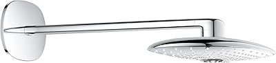 Ensemble de douche grohe rain shower 360, taille 450 mm, 2 jets, 26254000