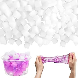 Junkin 400 pièces blocs de gelée slime, tentures slime, accessoires slime pour garçons