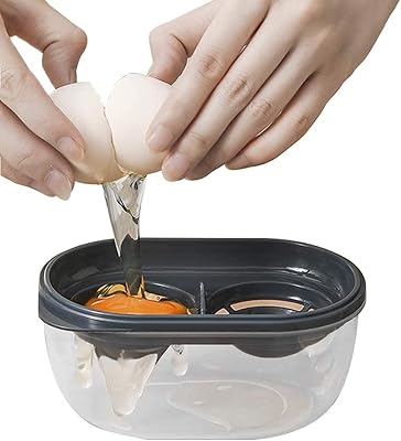 Séparateur de blanc d'œuf, filtre à jaune, boîte de rangement, gadgets de cuisine