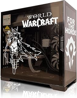 Autocollants en vinyle pour boîtier d'ordinateur world of warcraft autocollants de de ́coration
