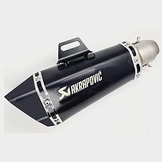 Silencieux d'échappement universel autopowers, tuyau de silencieux 36-51 mm pour toutes les motos