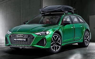 Voiture jouet audi rs moulée sous pression à l'échelle 1:24 en alliage