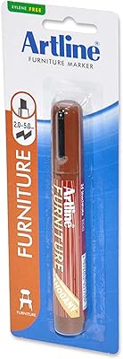 Stylo marqueur pour meubles art line, 95 acajou, recharge blister - armk95mah-bp