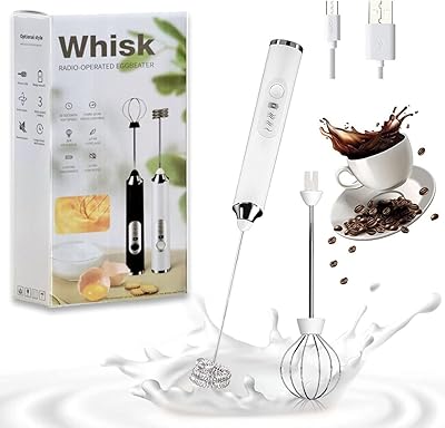 Mousseur à lait portatif pour mousseur café de voyage puissant et rechargeable
