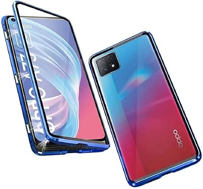 Coque pour téléphone portable oppo a73, réseau 5g, coque magnétique absorbant les chocs