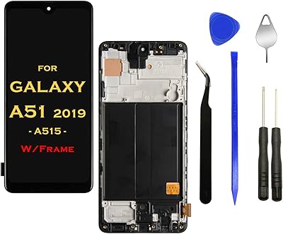 Écran lcd eaglewireless avec ensemble numériseur d'écran tactile avant avant l'installation pour samsung