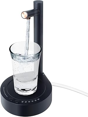 Distributeur de bouteille d'eau de bureau, pompe à bouteille d'eau électrique portable 2-com