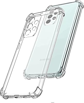Zobitek coque transparente pour téléphone portable samsung galaxy a73 5g coque de protection