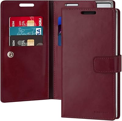 Étui de protection portefeuille gooseberry mansour pour samsung galaxy note 10 (2019)