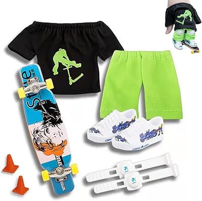 Mother ana 9 pièces mini trottinette à doigts accessoires de planche doigts