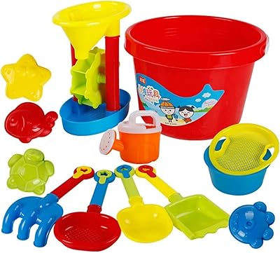 12 pièces lot seau de plage jouer au sable jouets d'eau outil
