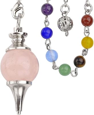 Bracelet pendentif de guérison chakra en cristal de baleine blanche avec 7 cordes