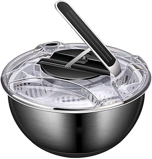 Essoreuse à salade en acier inoxydable, lave-légumes avec bol de 3,5 l, nettoyant et séchoir à laitue – Photo produit Dakar Sénégal – Livraison rapide Essoreuse à salade en acier inoxydable, lave-légumes avec bol de 3,5 l, nettoyant et séchoir à laitue. De la mode à l'électronique, Diaytar Sénégal a tout ce qu'il vous faut