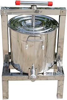 Extracteur de miel manuel en acier inoxydable avec baril de 12 l