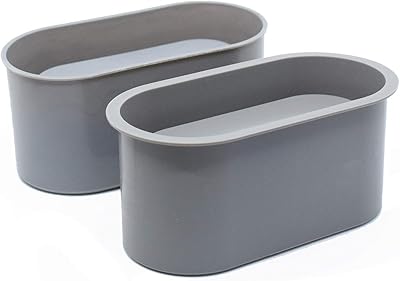Moule en silicone pour plantes succulentes et pots de fleurs en béton, ovale