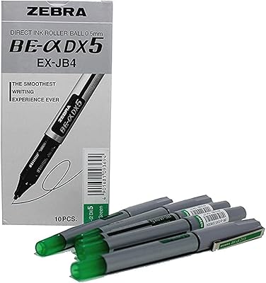 Rouleau encreur direct zebra dx5 0,5 (vert) - lot de 10