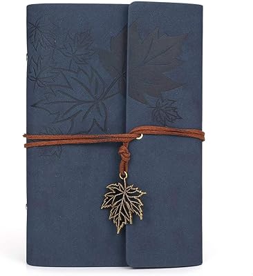 Journal d'écriture en cuir delfino, agenda magnétique rechargeable en simili cuir, carnet
