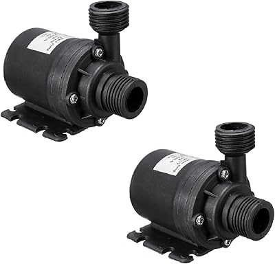 Mini pompe à eau submersible morelian ultra silencieuse dc 12v, 5m de levage