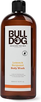 Nettoyant pour le corps bulldog men's skin care & grooming au citron, bergamote