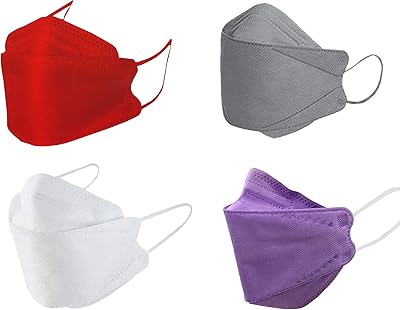 Masque facial 4 épaisseurs certifié momo ga pour adultes