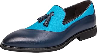 Chaussures formelles décontractées en cuir végétalien à bout pointu, confortables, polies et à