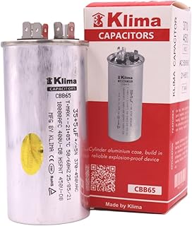 Condensateur de démarrage de climatisation en feuille d'aluminium klima cbb65 35 + 5uf
