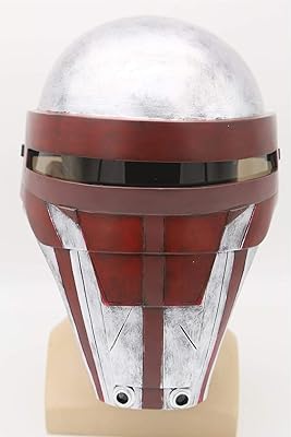 Masque de cosplay dark revan, accessoires de costume, chaîne de casque blindé
